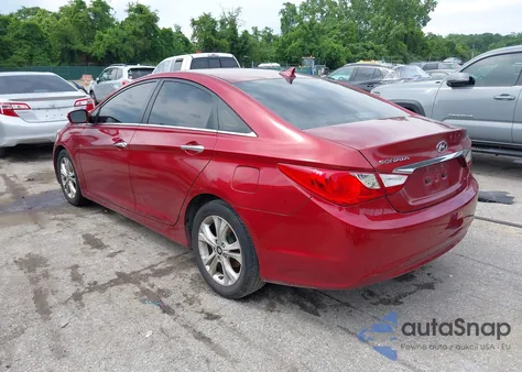 2011 Hyundai Sonata Limited from USA, damaged, VIN 5NPEC4AC5BH224061